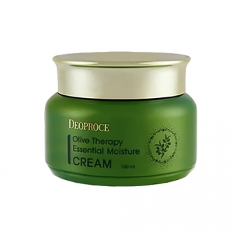 Интенсивно увлажняющий крем с экстрактом оливы Deoproce Olive Therapy Essential Moisture Cream