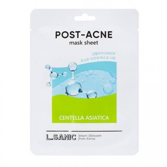 Тканевая маска с центеллой L'Sanic Centella Asiatica Post-Acne Mask Sheet