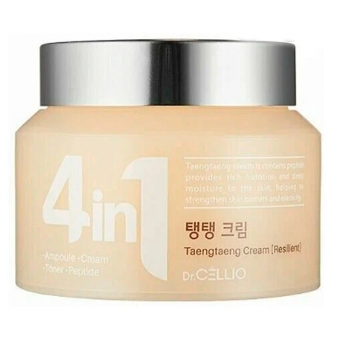 Крем для лица с пептидами Cellio G50 4 In 1 Taengtaeng Peptide Cream