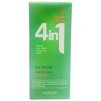 ББ крем для лица с центеллой Cellio 4 In 1 Dodo BВ Cream