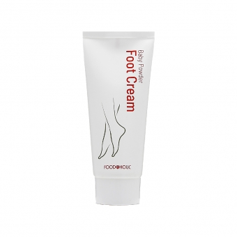 Крем для ног с детской пудрой FoodaHolic Baby Powder Foot Cream