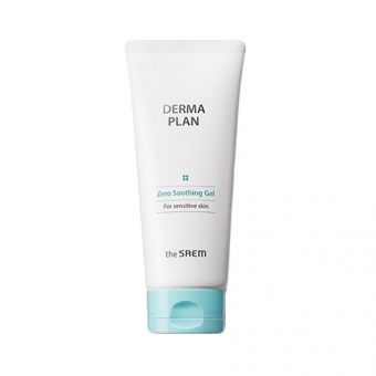 Успокаивающий гель для лица The Saem Derma Plan Zero Soothing Gel