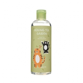 Вода увлажняющая с экстрактом зеленого чая The Saem Healing Tea Garden Green Tea Cleansing Water