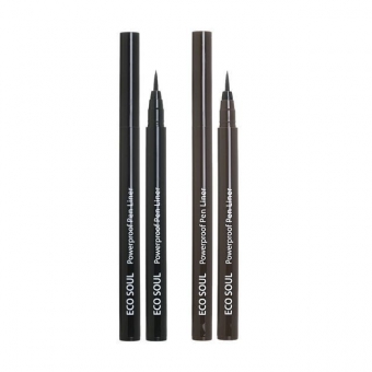 Подводка-карандаш для глаз The Saem Eco Soul Powerproof Pen Liner