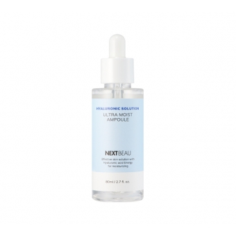 Ультраувлажняющая ампульная сыворотка с гиалуроновой кислотой Nextbeau Hyaluronic Solution Ultra Moist Ampoule