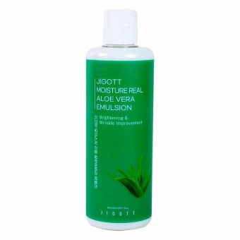 Эмульсия увлажняющая с экстрактом алоэ Jigott Moisture Real Aloe Vera Emulsion