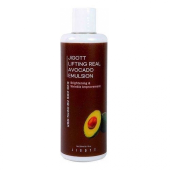 Эмульсия-лифтинг с экстрактом авокадо Jigott Lifting Real Avocado Emulsion