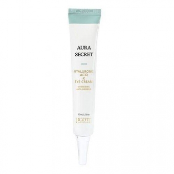 Крем для кожи вокруг глаз с гиалуроновой кислотой Jigott Aura Secret Hyaluronic Acid Eye Cream