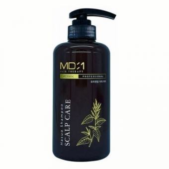 Укрепляющий шампунь для волос с травяным комплексом Med B MD-1 Hair Therapy Hasuo Scalp Care Shampoo