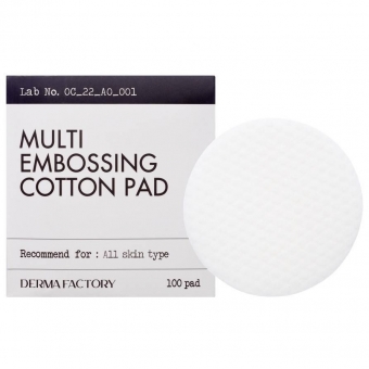 Многофункциональные хлопковые диски Derma Factory Multi Embossing Cotton Pads