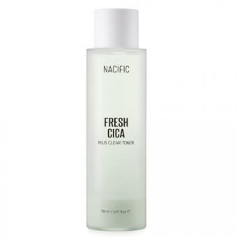 Успокаивающий двухфазный тонер с экстрактом центеллы азиатской Nacific Fresh Cica Plus Clear Toner