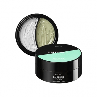 Двойная глиняная маска для лица Nacific Half & Half Clay Mask