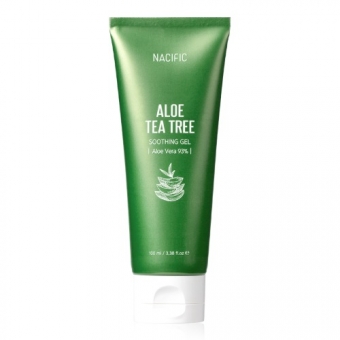 Успокаивающий гель для лица с экстрактом алоэ и чайного дерева Nacific Aloe Tea Tree Soothing Gel