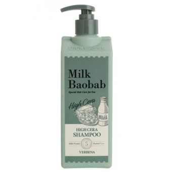 Шампунь для волос с ароматом вербены Milk Baobab High Cera Shampoo Verbena