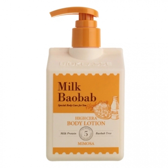 Лосьон для тела с мимозой Milk Baobab High Cera Body Lotion Mimosa