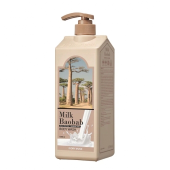 Гель для душа с ароматом мускуса Milk Baobab Original Body Wash Ivory Musk