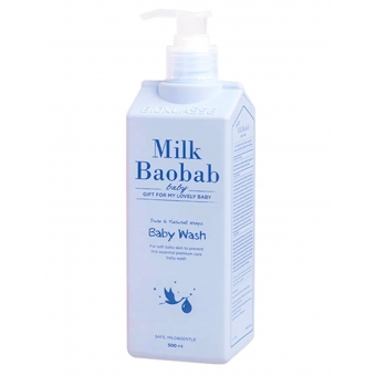 Увлажняющий гель для душа Milk Baobab Baby Wash (All in one)