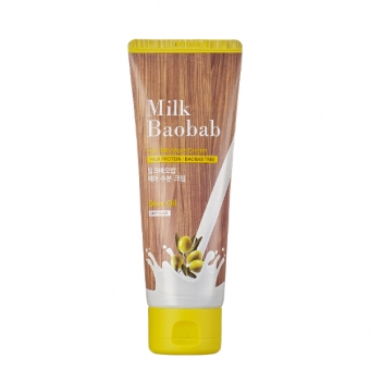 Несмываемая кремовая маска для кончиков волос Milk Baobab Hair Moisture Cream Pack