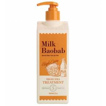 Бальзам для волос с ароматом мимозы Milk Baobab High Cera Treatment Mimosa