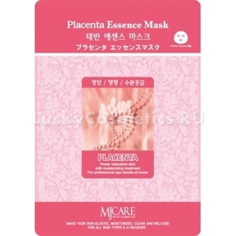 Листовая маска плацентарная Mijin Cosmetics Placenta Essence Mask