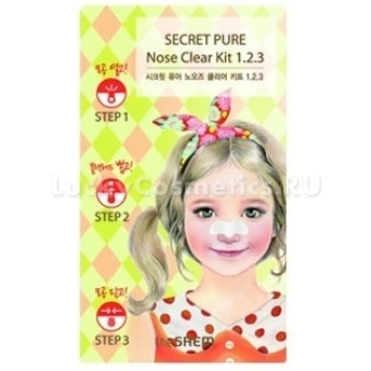 Патч против черных точек The Saem Secret Pure Nose Clear Patch