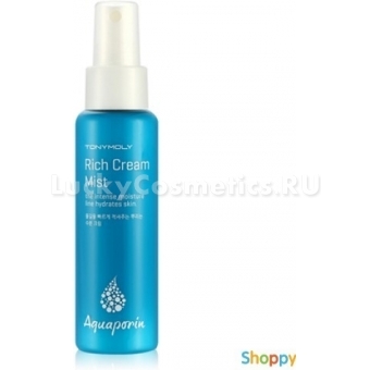 Увлажняющий мист-крем с аквапоринами Tony Moly Aquaporine Rich Cream Mist