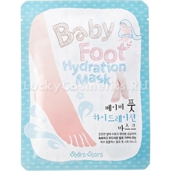 Увлажняющая маска для ног Shara Shara Smooth Baby Foot Hydration Mask