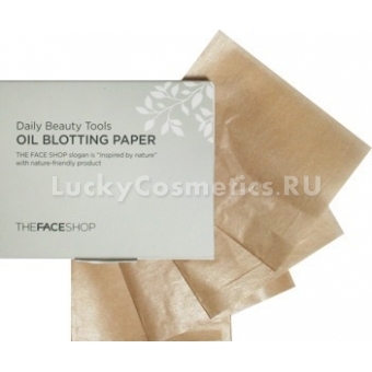 Матирующие салфетки The Face Shop Daily Beauty Tools Oil Blotting Paper