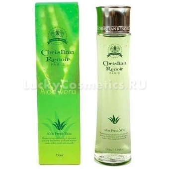 Тоник для лица с экстрактом алоэ вера 3W Clinic Aloe Fresh Skin Christian Renoir Paris