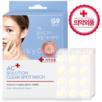 Патчи для проблемной кожи G9Skin AC Solution Acne Clear Spot Patch
