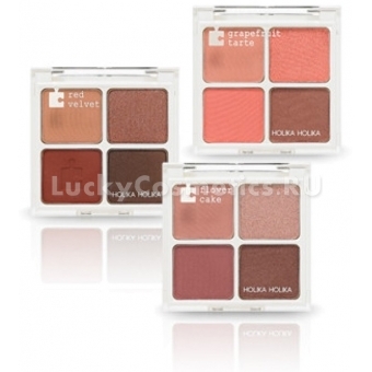 Матовые тени с устойчивым слоем Holika Holika Piece Matching Shadow Palette Palette