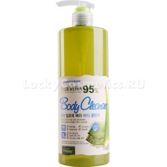 Гель для душа с Алоэ Вера White Cospharm White Organia Good Natural Aloe Vera Body Cleanser