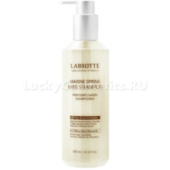 Шампунь с экстрактом спирулины Labiotte Marine Spring Hair Shampoo