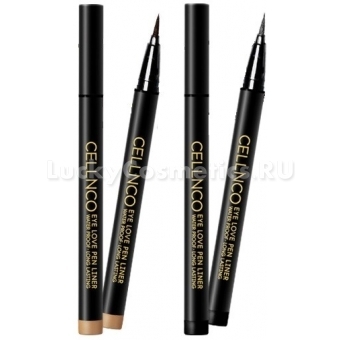 Водостойкая подводка для глаз Cellnco Eye Love Pen Liner