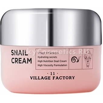 Крем для лица с улиточным муцином Village 11 Factory Snail Cream