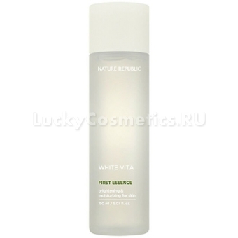 Восстанавливающая эссенция с ферментами Nature Republic White Vita First Essence