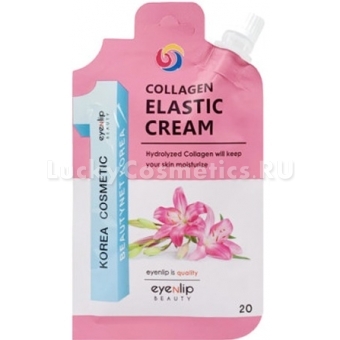 Увлажняющий крем с коллагеном Eyenlip Pocket Pouch Line Collagen Elastic Cream