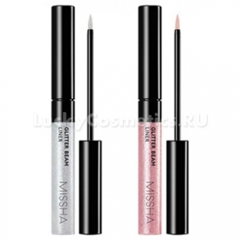 Жидкая подводка для глаз Missha Glitter Beam Liner