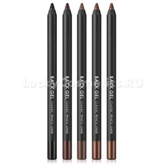 Стойкий карандаш для глаз Tony Moly Backgel Classic Pencil Liner
