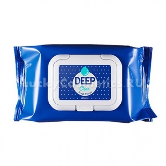 Салфетки для снятия макияжа и отшелушивания A'Pieu Deep Clean Scrub Tissue