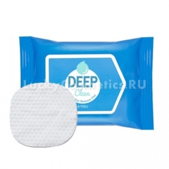 Подушечки для демакияжа губ и глаз A'Pieu Deep Clean Lip and Eye Remover Pad