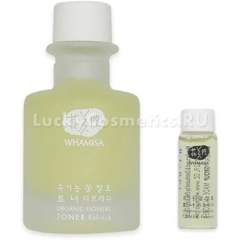 Тонер для лица Whamisa Organic Flowers Toner Refresh