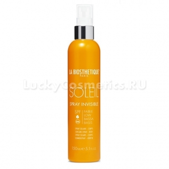 Водостойкоий солнцезащитный спрей La Biosthetique Spray Invisible SPF-6 Corps