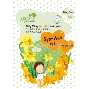 Маска с змеиным пептидом Mijin Cosmetics Mj Care Daily Dewy Syn-Ake Mask Pack