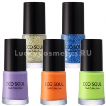 Светодиодный лак для ногтей The Saem Eco Soul Nail Collection LED