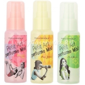 Освежающий парфюмированный спрей для лица и тела Tony Moly Petit Art Perfume Mist