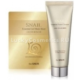 Набор средств с улиточным муцином The Saem Snail Essential Special Gift Set (Cleansing Foam+Sheet)