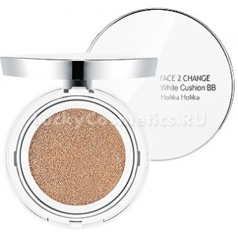 Кушон Holika Holika Face 2 Change White Cushion BB