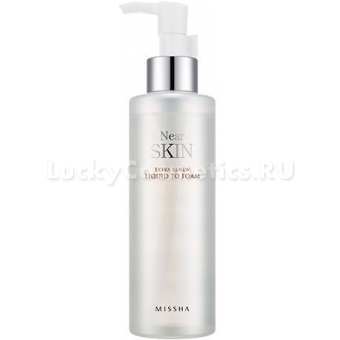 Очищающая пенка для умывания Missha Near Skin Extra Renew Liquid To Foam