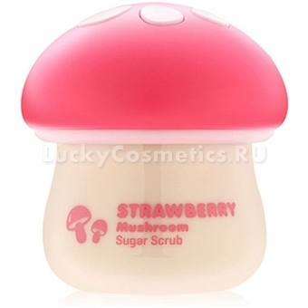 Скраб с экстрактом клубники Tony Moly Magic Food Strawberry Mushroom Sugar Scrub